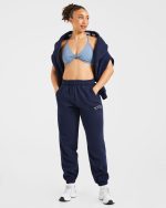 Varsity 2.0 Oversized Joggers - Navy - Image 8