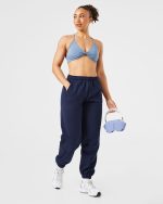 Varsity 2.0 Oversized Joggers - Navy - Image 7