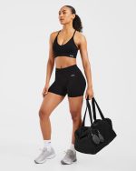 Adapt Seamless Shorts - Black - Image 7