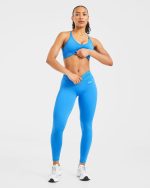 Adapt Seamless Leggings - Spring Cobalt - Image 7