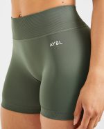 Adapt Seamless Shorts - Green - Image 6