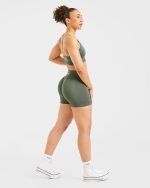 Adapt Seamless Shorts - Green - Image 4