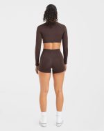 Staple Shorts - Coffee Brown - Image 4