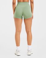 Staple Shorts - Olive Green - Image 2