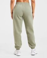 Varsity 2.0 Oversized Joggers - Muted Olive - Image 2