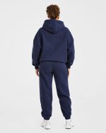 Varsity 2.0 Oversized Joggers - Navy - Image 4
