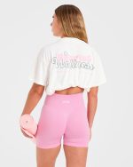 Sports Wellness Oversized T Shirt - Off White - Image 7