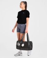 AYBL Sports Club Script Oversized T Shirt - Black - Image 7