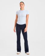 Sculpt T Shirt - Pastel Blue - Image 3