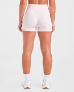 Sculpt Wrap Shorts - Iced Pink - Image 2