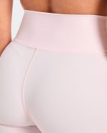 Sculpt Wrap Flared Leggings - Iced Pink - Image 6
