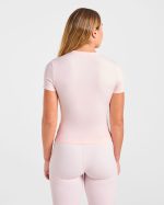Sculpt T Shirt - Pastel Pink - Image 2