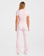 Sculpt T Shirt - Pastel Pink - Image 4