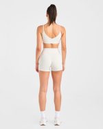 Sculpt Wrap Shorts - Tofu - Image 4