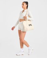 Sculpt Wrap Zip Up Jacket - Tofu - Image 7