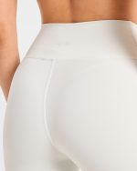 Sculpt Wrap Flared Leggings - Tofu - Image 6