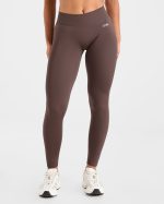Adapt Seamless Leggings - Brown - Image 2
