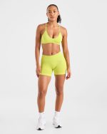 Adapt Seamless Shorts - Lime Green - Image 3