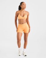 Adapt Seamless Shorts - Bright Orange - Image 3