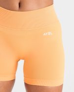 Adapt Seamless Shorts - Bright Orange - Image 5