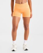 Adapt Seamless Shorts - Bright Orange - Image 2