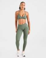 Adapt Seamless Leggings - Green - Image 3