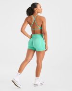 Adapt Seamless Shorts - Spring Mint - Image 4