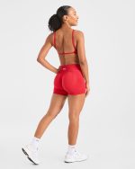 Adapt Seamless Shorts - Salsa Red - Image 4