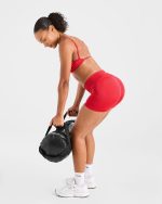 Adapt Seamless Shorts - Salsa Red - Image 7