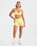 Adapt Seamless Shorts - Spring Yellow - Image 3