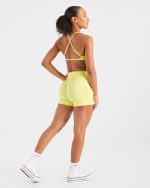 Adapt Seamless Shorts - Spring Yellow - Image 4