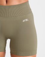 Adapt Seamless Shorts - Muted Olive - Image 5