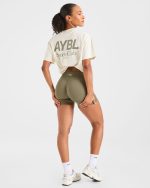 Adapt Seamless Shorts - Muted Olive - Image 8
