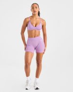 Adapt Seamless Shorts - Spring Lilac - Image 3