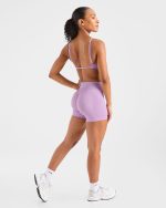 Adapt Seamless Shorts - Spring Lilac - Image 4