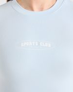 Sports Club Baby Tee - Baby Blue - Image 5