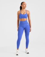 Empower Seamless Leggings - Cobalt - Image 3