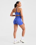 Empower Seamless Shorts - Cobalt - Image 4