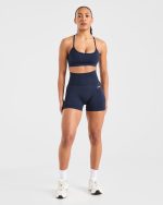 Empower Seamless Shorts - Navy - Image 3