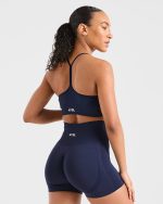 Empower Seamless Sports Bra - Navy - Image 2