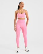 Empower Seamless Sports Bra - Baby Pink - Image 3