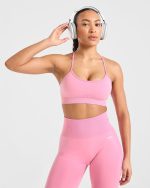 Empower Seamless Sports Bra - Baby Pink - Image 7