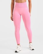Empower Seamless Leggings - Baby Pink - Image 2