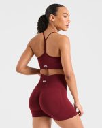 Empower Seamless Sports Bra - Red Wine - Image 2