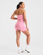 Empower Seamless Shorts - Baby Pink - Image 4