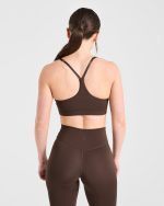 Staple Sports Bra - Brown - Image 2
