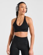 Staple Sports Bra - Black - Image 7