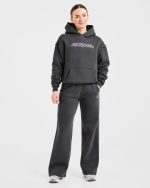 AYBL Sports Outline Oversized Hoodie - Charcoal - Image 3