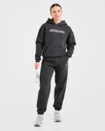 AYBL Sports Outline Oversized Joggers - Charcoal - Image 8