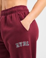 Varsity 2.0 Oversized Joggers - Red Wine - Image 5